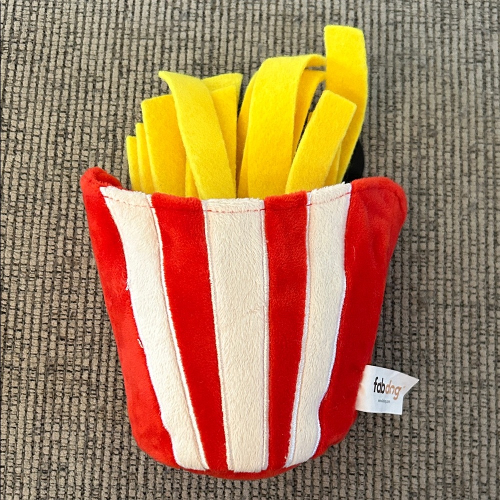 French fry dog toy NEW with squeaker